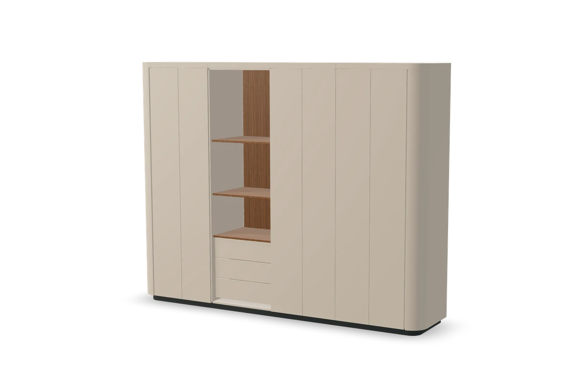 Dressing cachemire à niche, composition du configurateur IAKO