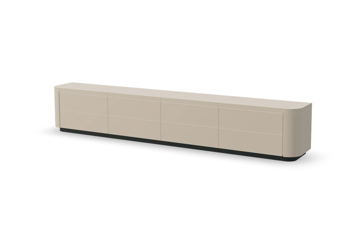 Meuble bas cachemire, composition du configurateur IAKO